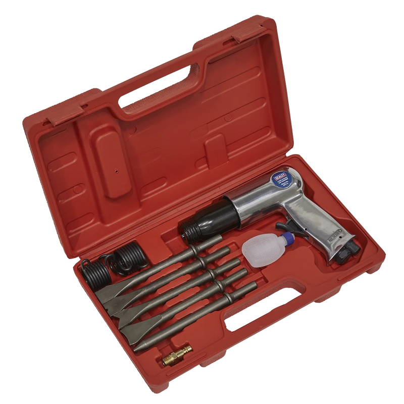 Sealey Air Hammer Kit Long Stroke 4cfm 90psi
