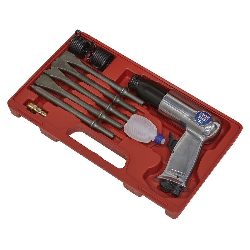 Sealey Air Hammer Kit Long Stroke 4cfm 90psi