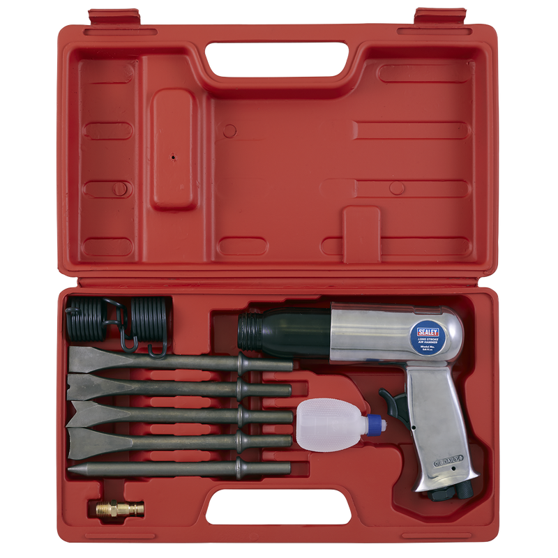 Sealey Air Hammer Kit Long Stroke 4cfm 90psi