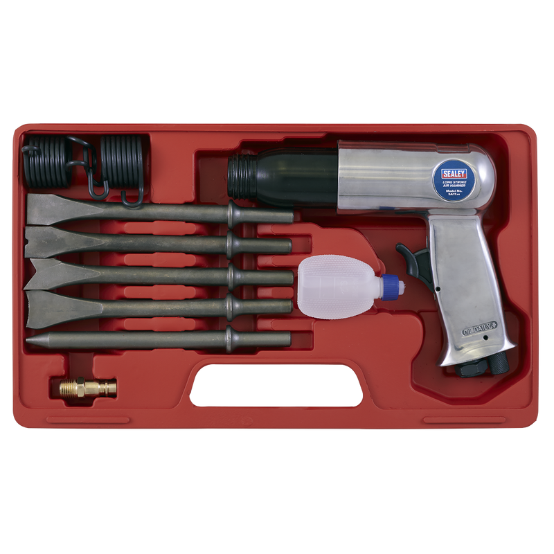 Sealey Air Hammer Kit Long Stroke 4cfm 90psi
