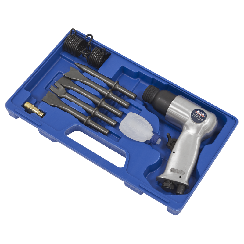Sealey Air Hammer Kit Medium Stroke 32mm 4500bpm