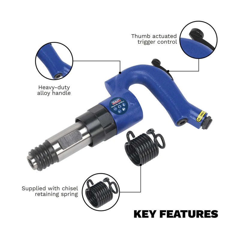Sealey Air Hammer SA120 3000bpm 12.7mm Chisel Size