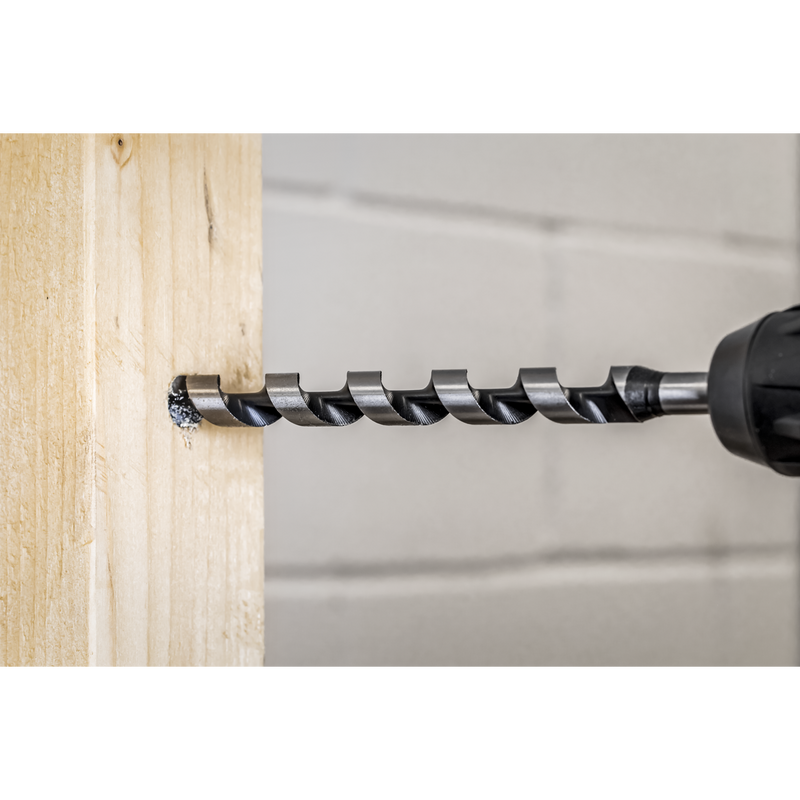 Sealey SDS Plus Auger Wood Drill Bit 13mm x 235mm