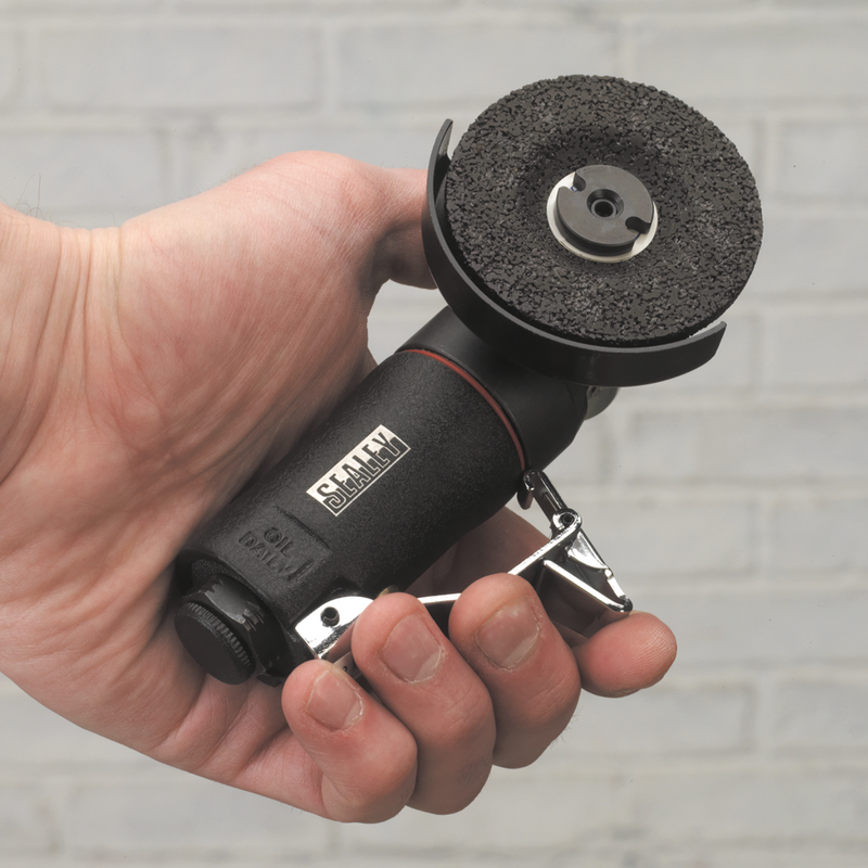 Sealey Premier Mini Air Angle Grinder 58mm 15000rpm