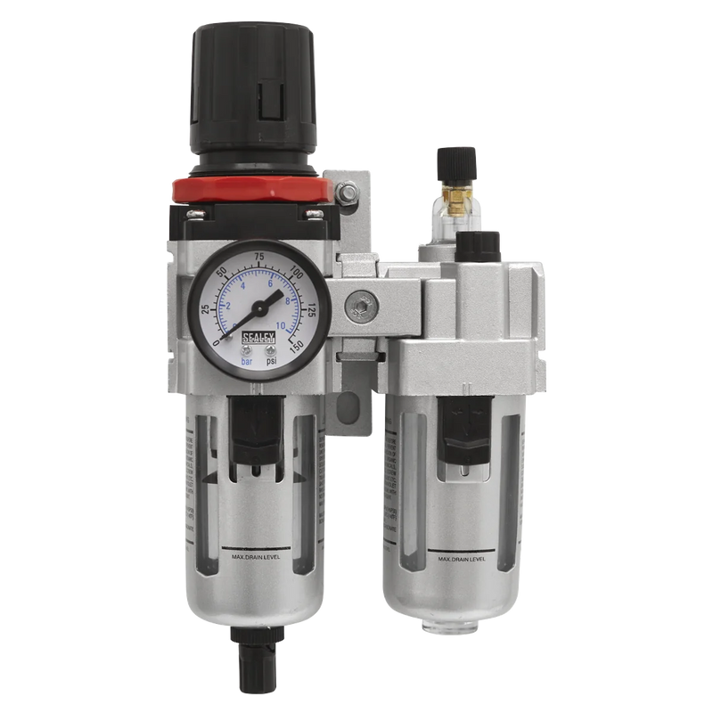 Sealey Air Filter/Regulator/Lubricator SA2001 3/8" BSP