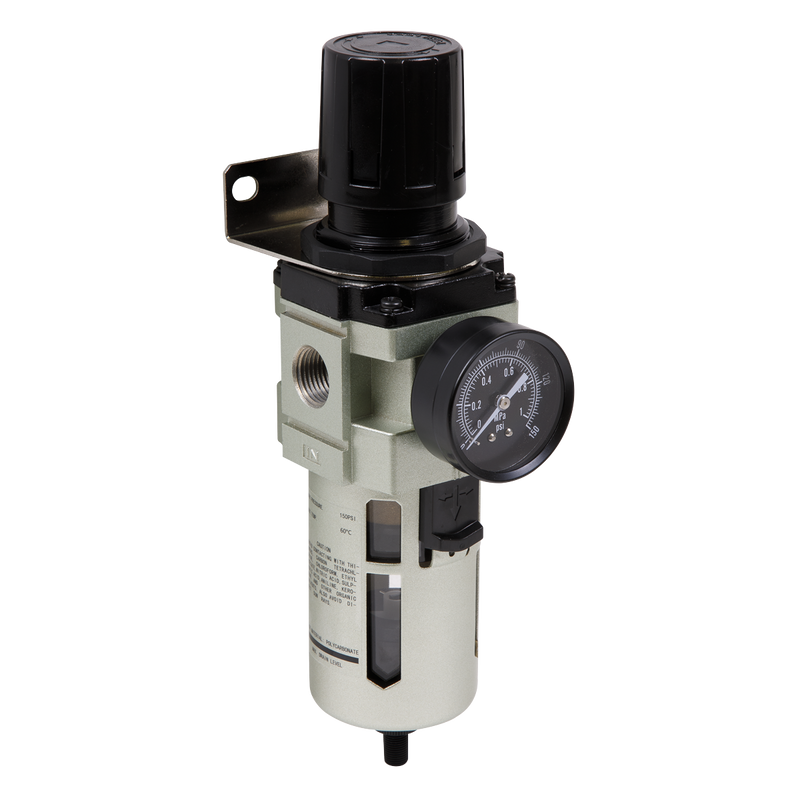 Sealey Auto Drain Air Filter/Regulator 140cfm