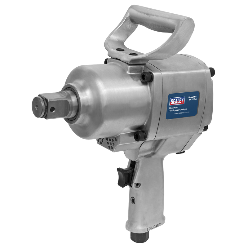 Sealey Twin Hammer Air Impact Wrench 1" Drive 1548lb.ft Torque