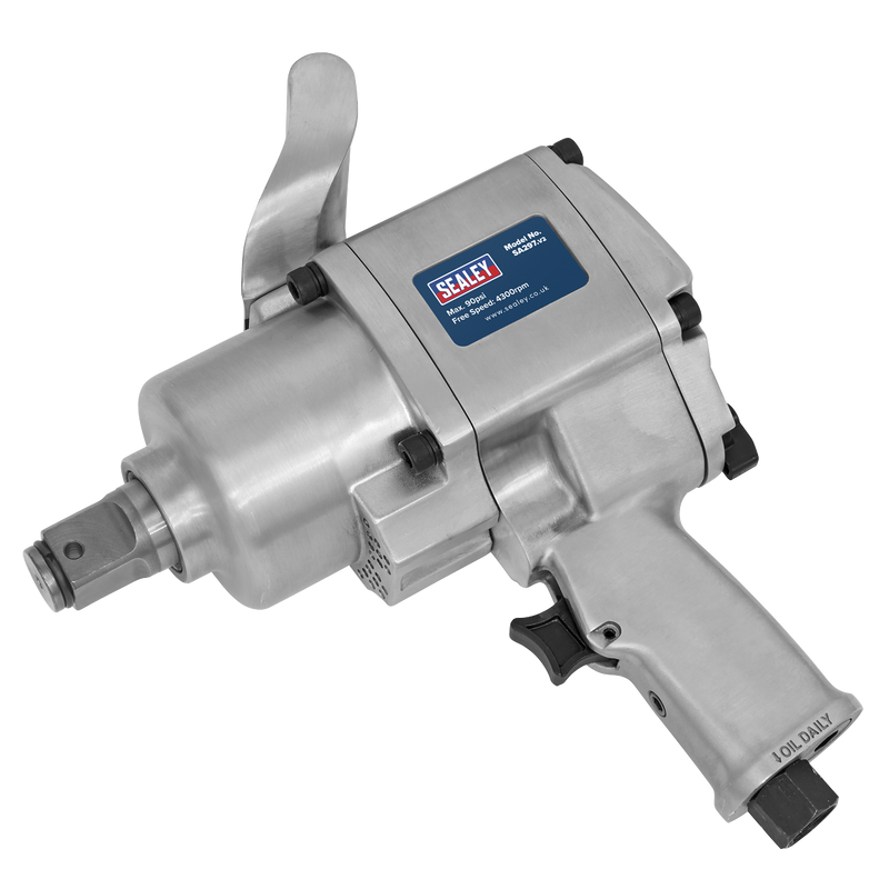 Sealey Twin Hammer Air Impact Wrench 1" Drive 1548lb.ft Torque