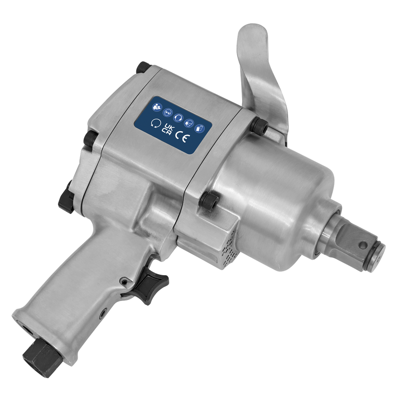 Sealey Twin Hammer Air Impact Wrench 1" Drive 1548lb.ft Torque
