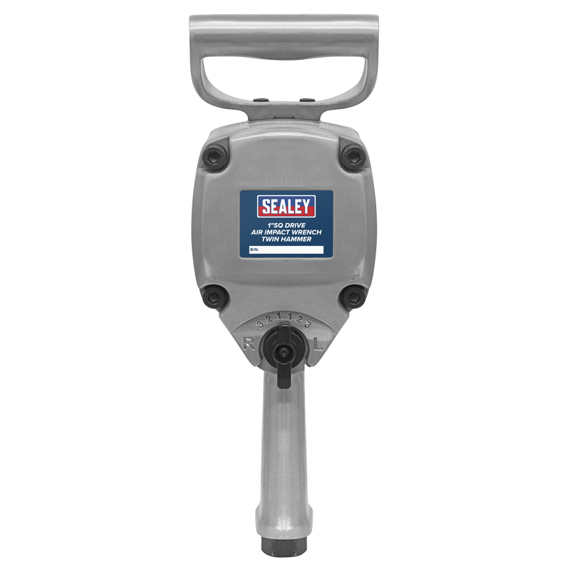 Sealey Twin Hammer Air Impact Wrench 1" Drive 1548lb.ft Torque