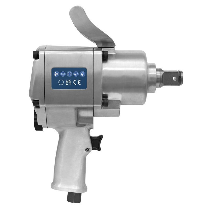 Sealey Twin Hammer Air Impact Wrench 1" Drive 1548lb.ft Torque