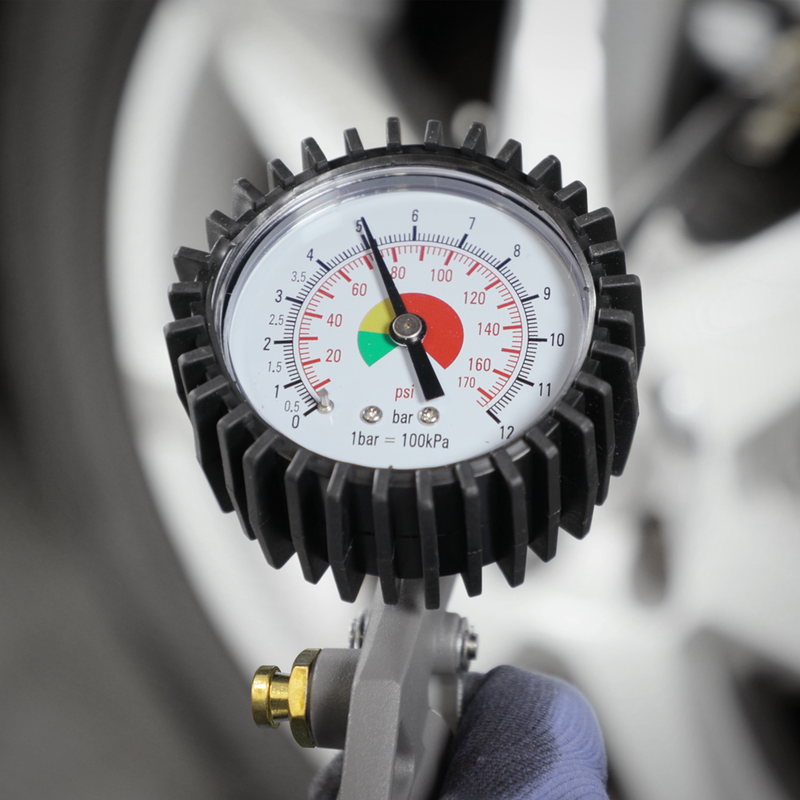 Sealey Tyre Inflator with Gauge Model SA302 0-12bar