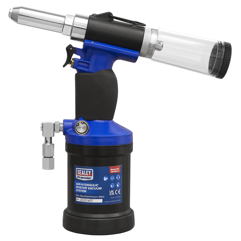 Sealey Premier Air/Hydraulic Riveter Model SA316 4cfm