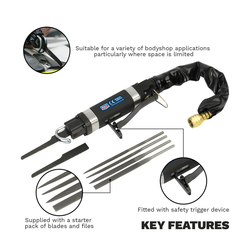 Sealey Premier Mini Reciprocating Air Saw SA347 7500spm