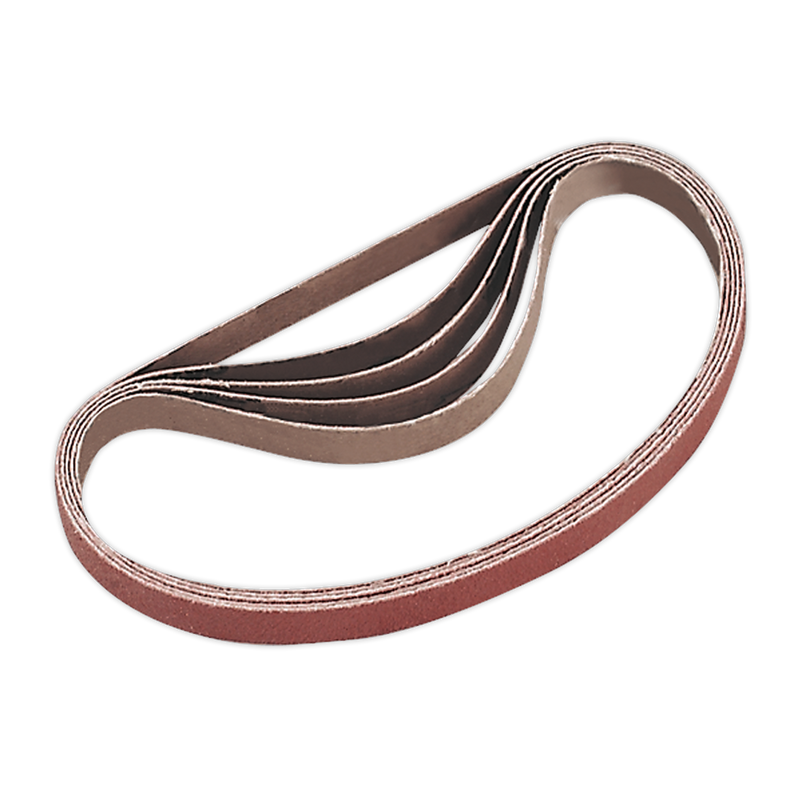 Sealey Sanding Belt 10 x 330mm 100Grit Pack of 5