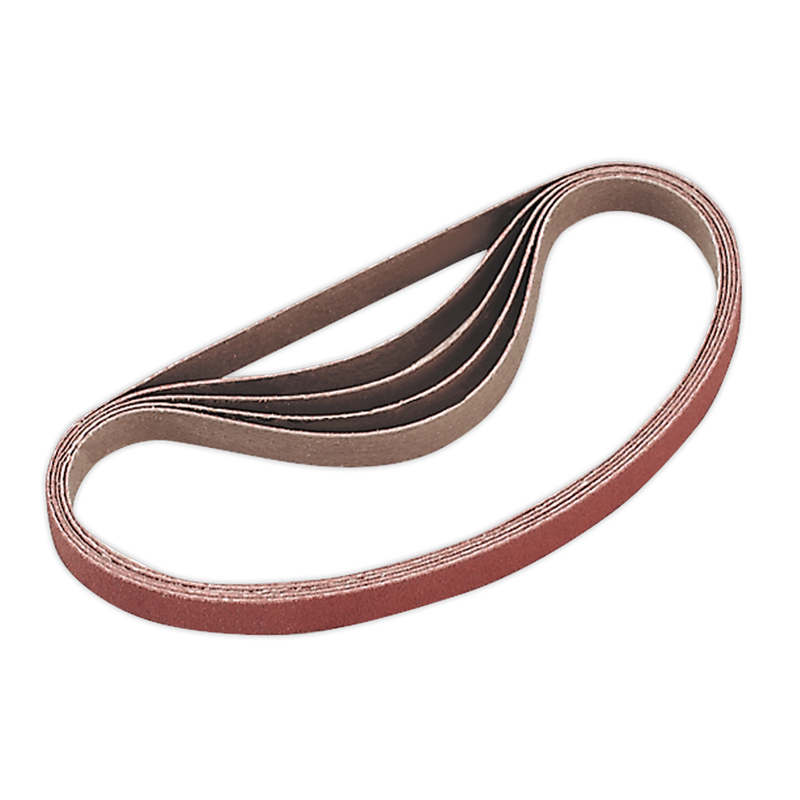 Sealey Sanding Belt 10x330mm 120Grit Pack of 5