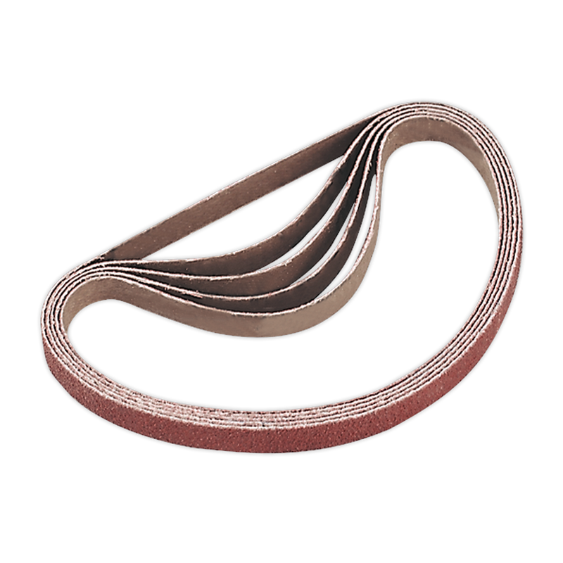 Sealey Sanding Belt 10x330mm 60Grit Pack of 5