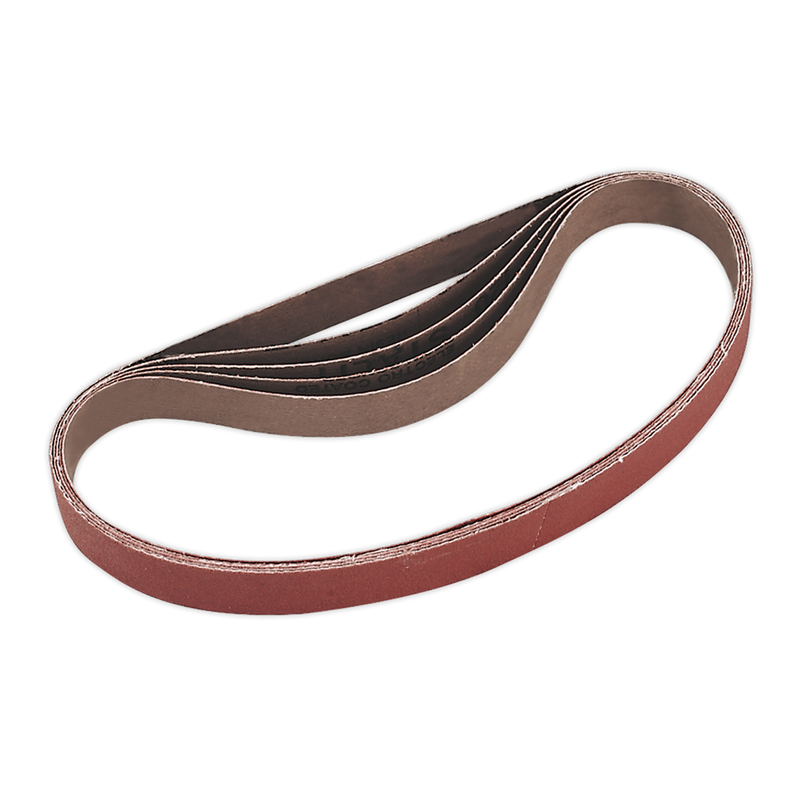 Sealey Sanding Belt 20x520mm 120Grit - Pack of 5
