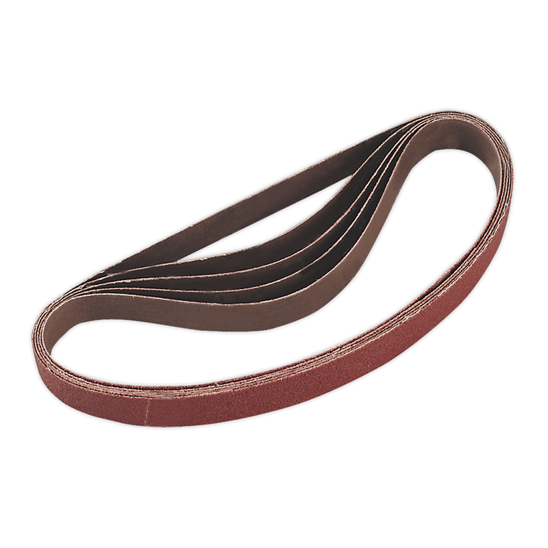 Sealey Sanding Belt 20x520mm 60Grit Pack of 5