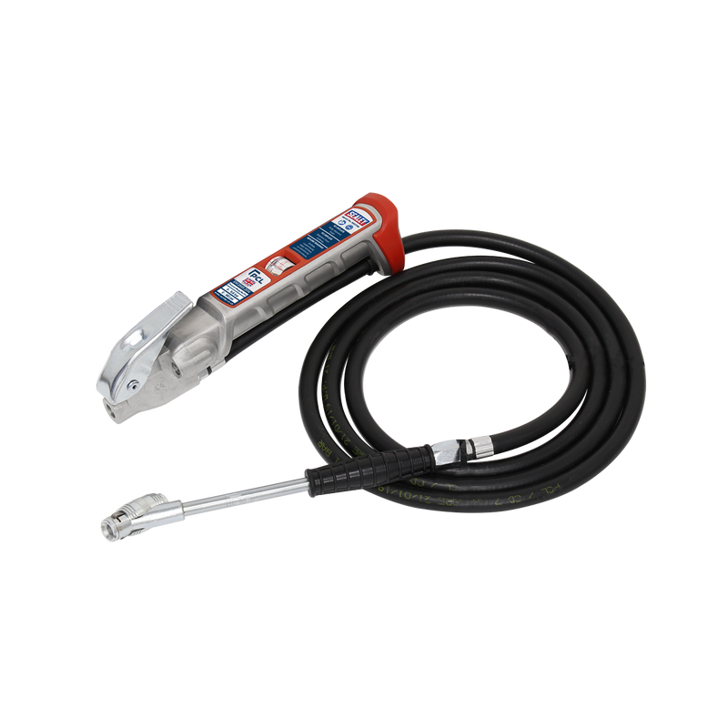 Sealey PCL Tyre Inflator SA37/95 2.5m Hose 15bar Maximum Pressure