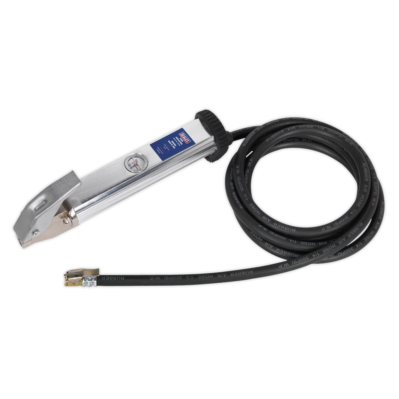 Sealey Tyre Inflator SA396 2.7m Hose 200psi