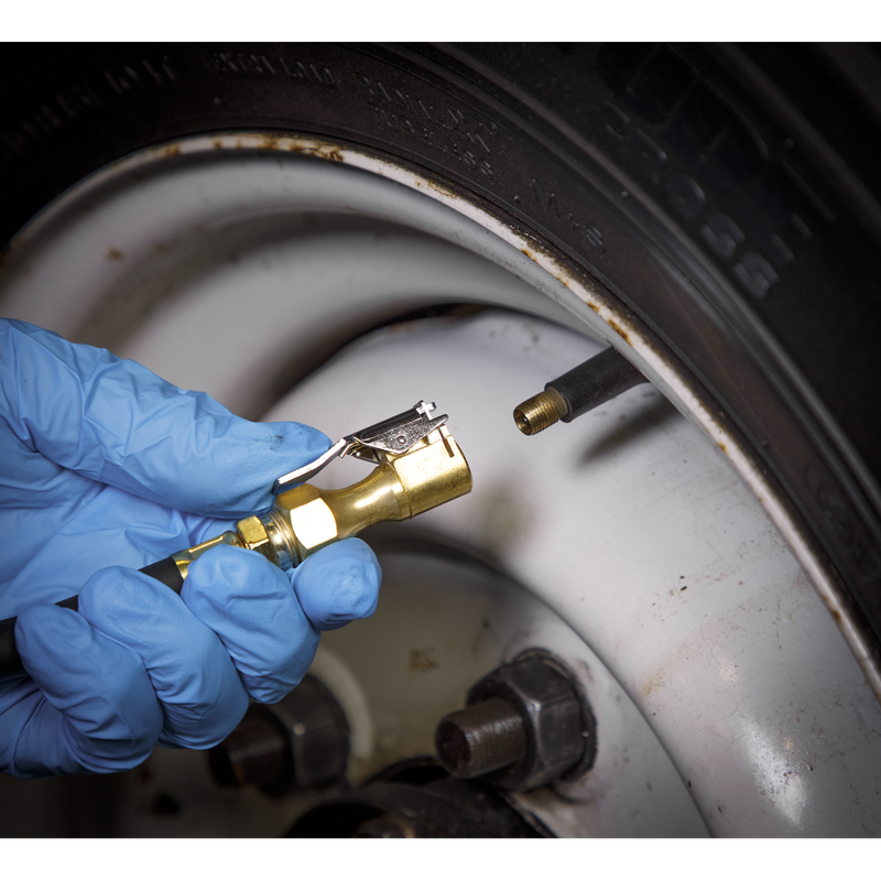 Sealey Tyre Inflator SA399 170psi Clip-On Connector