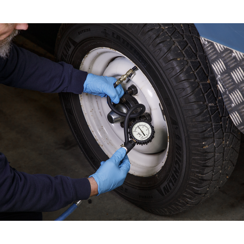 Sealey Tyre Inflator SA399 170psi Clip-On Connector