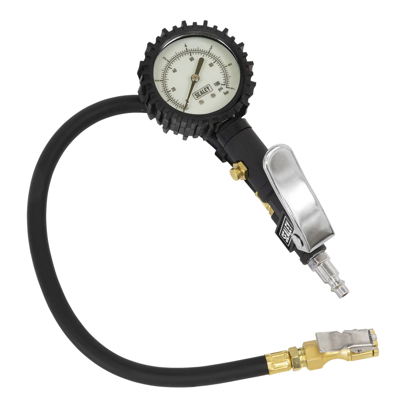 Sealey Tyre Inflator SA399 170psi Clip-On Connector