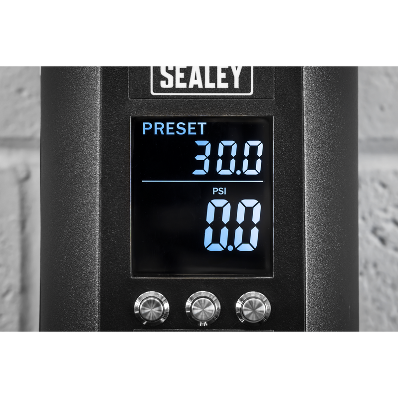 Sealey Wall Mounting Tyre Inflator SA450 174psi Digital
