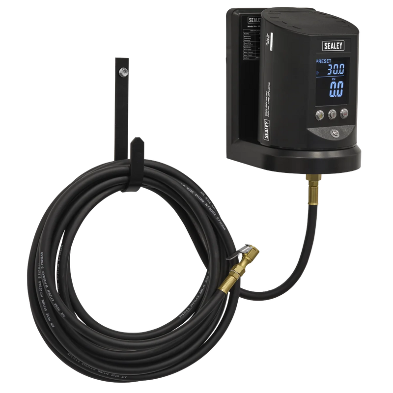 Sealey Wall Mounting Tyre Inflator SA450 174psi Digital