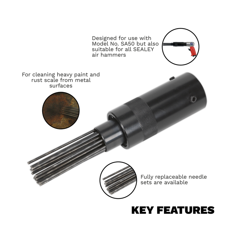 Sealey Needle Scaler Adaptor Model SA50A 1kg