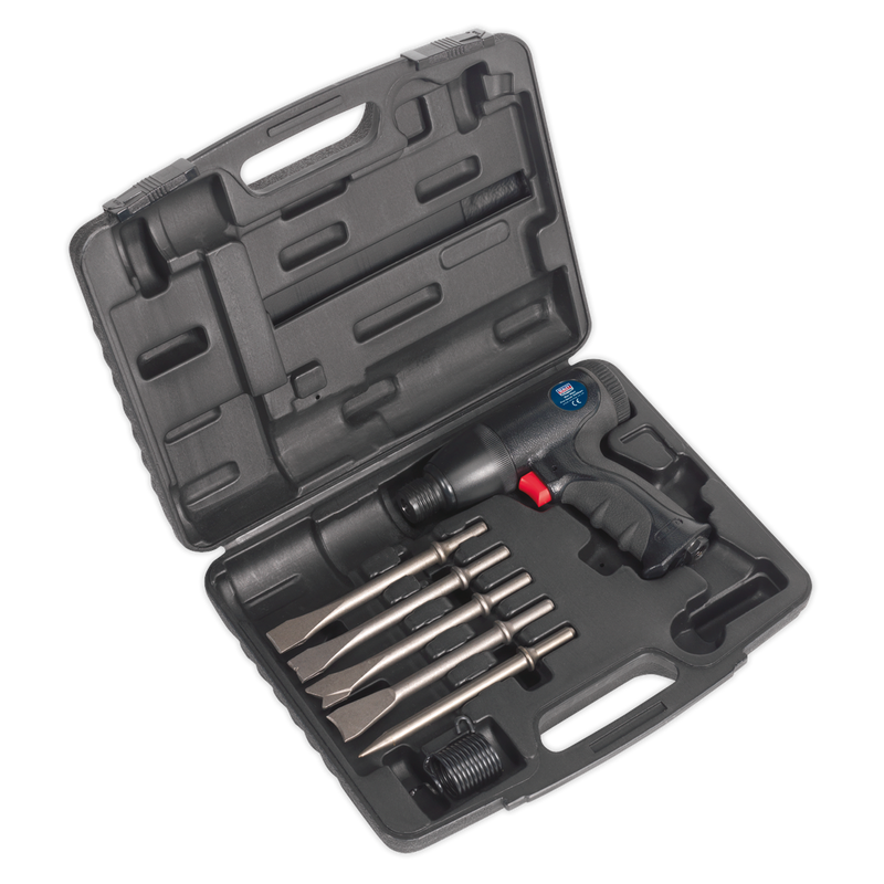 Sealey Premier Air Hammer Kit SA613 50mm Stroke 4200bpm