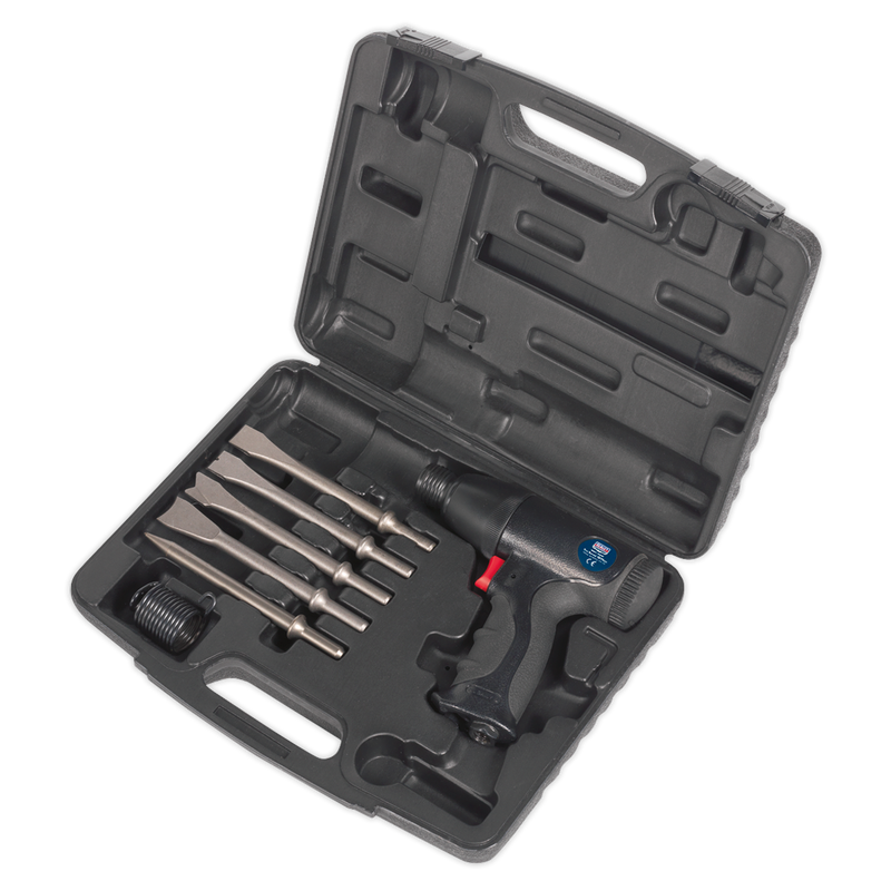 Sealey Premier Air Hammer Kit SA613 50mm Stroke 4200bpm