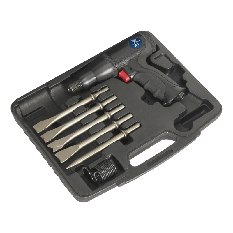 Sealey Premier Air Hammer Kit SA614 3000bpm 70mm Stroke
