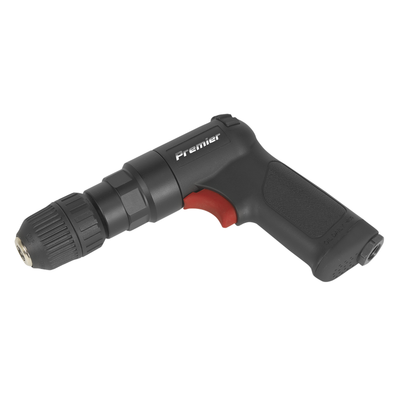 Sealey Premier Air Pistol Drill SA620 10mm Keyless Chuck 1800rpm