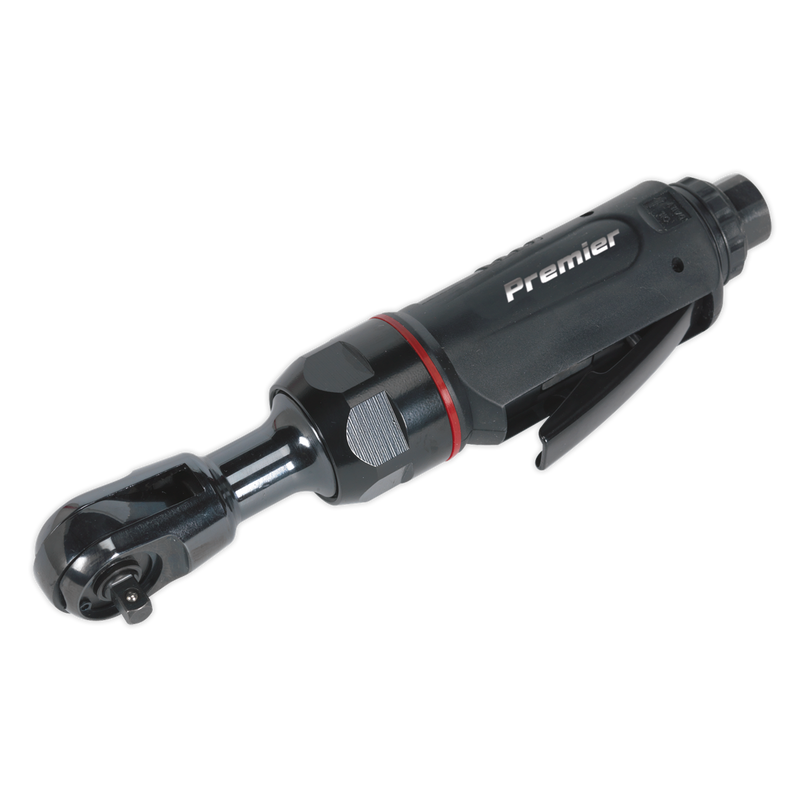 Sealey Premier Compact Air Ratchet Wrench 1/4" Sq Drive 250rpm