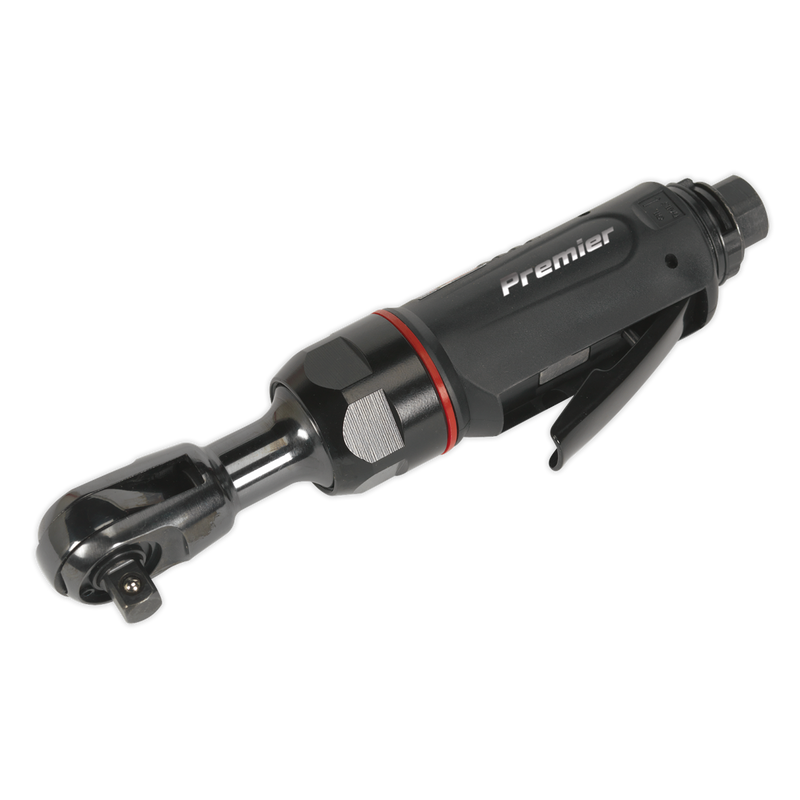 Sealey Premier Compact Air Ratchet Wrench 1/4" Sq Drive 250rpm