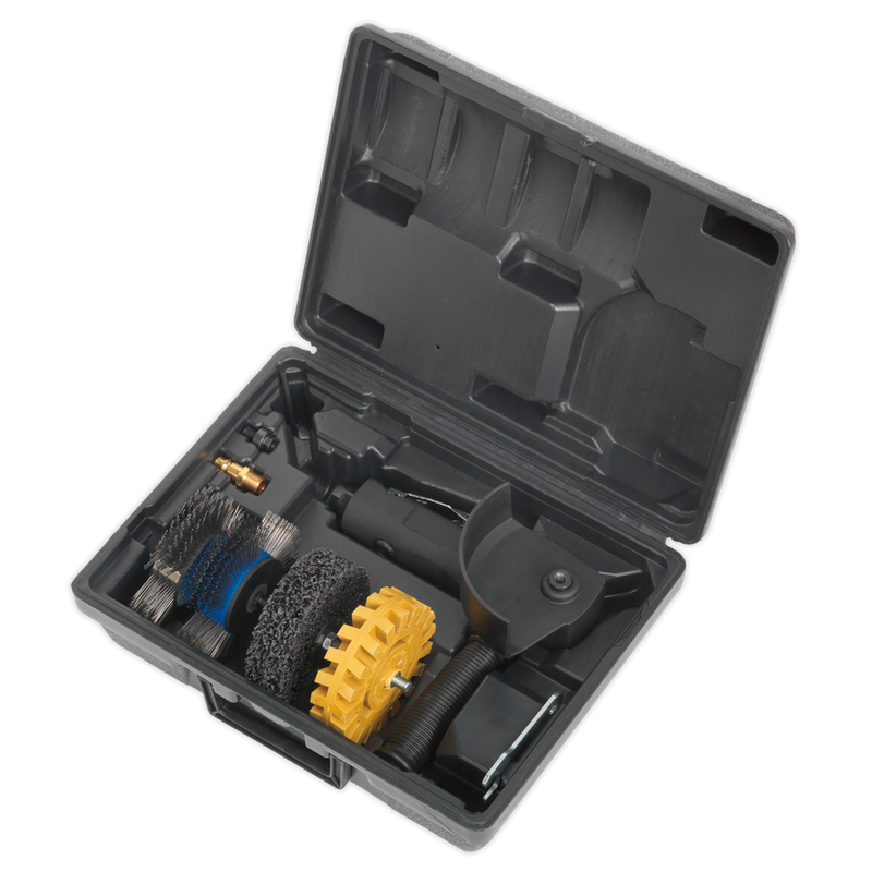 Sealey Premier Smart Eraser Air Tool Kit SA695 4 Piece