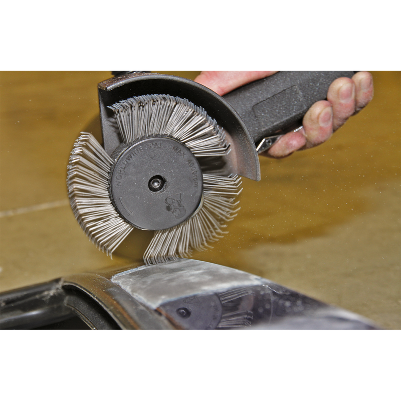 Sealey Angled Wire Wheel 100mm for Smart Eraser Kit