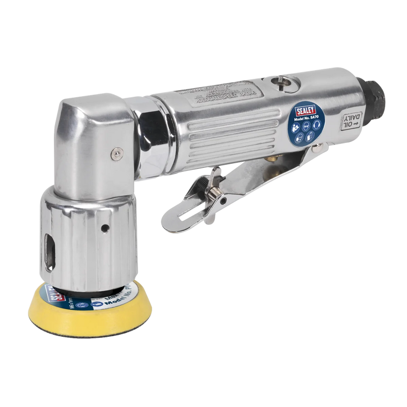 Sealey Air Orbital Sander SA70 50mm Pad 15000rpm