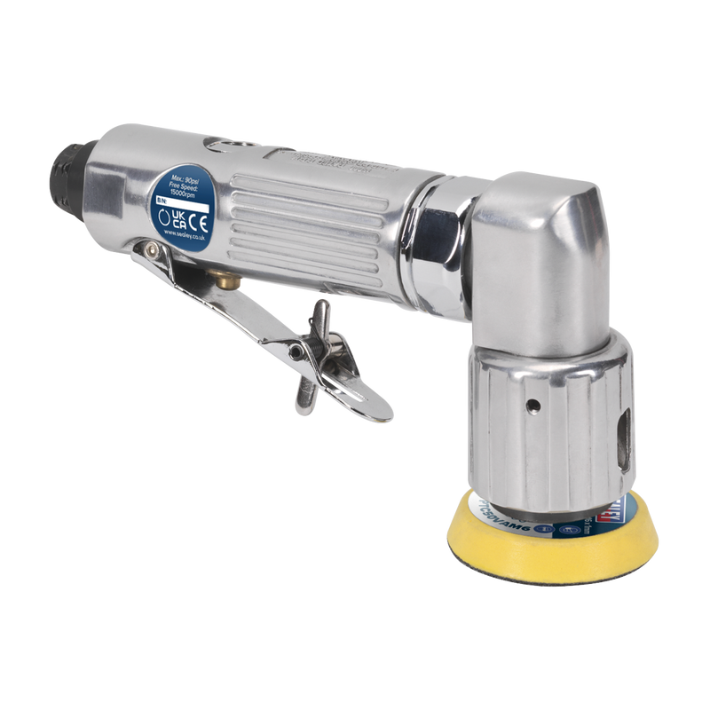 Sealey Air Orbital Sander SA70 50mm Pad 15000rpm