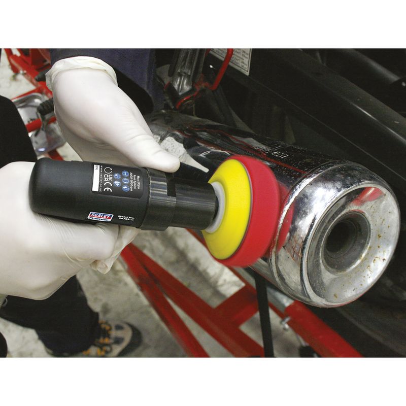 Sealey Premier Mini Air Polisher 75mm Model SA722 2000-6000rpm