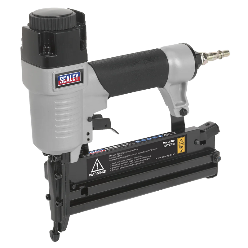 Sealey Air Nail/Staple Gun SA792 10-50mm Capacity