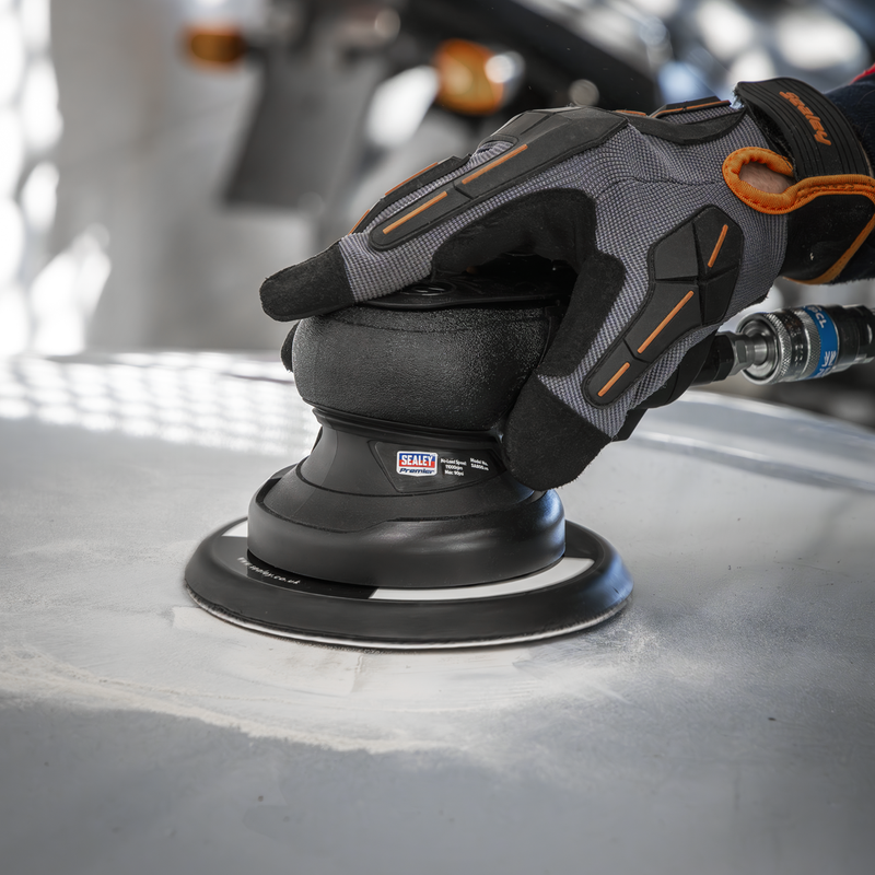 Sealey Premier Air Palm Orbital Sander Ø150mm 11000rpm