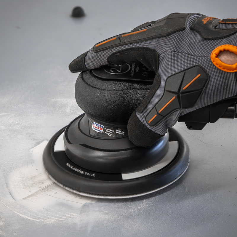 Sealey Premier Air Palm Orbital Sander Ø150mm 11000rpm