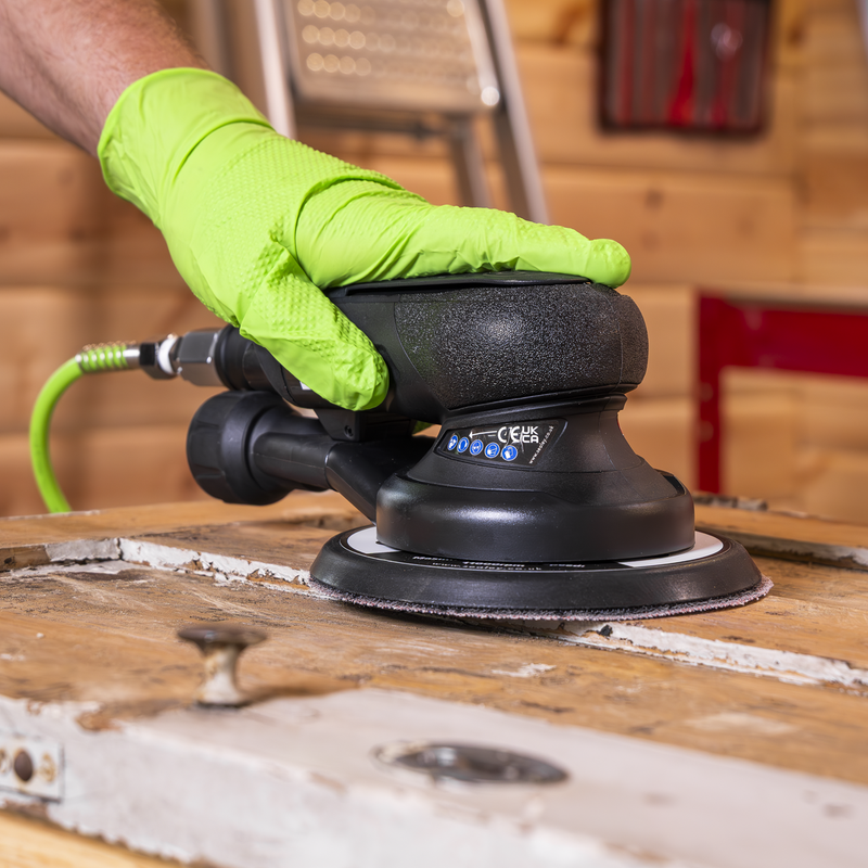 Sealey Premier Air Palm Orbital Sander Ø150mm 11000rpm