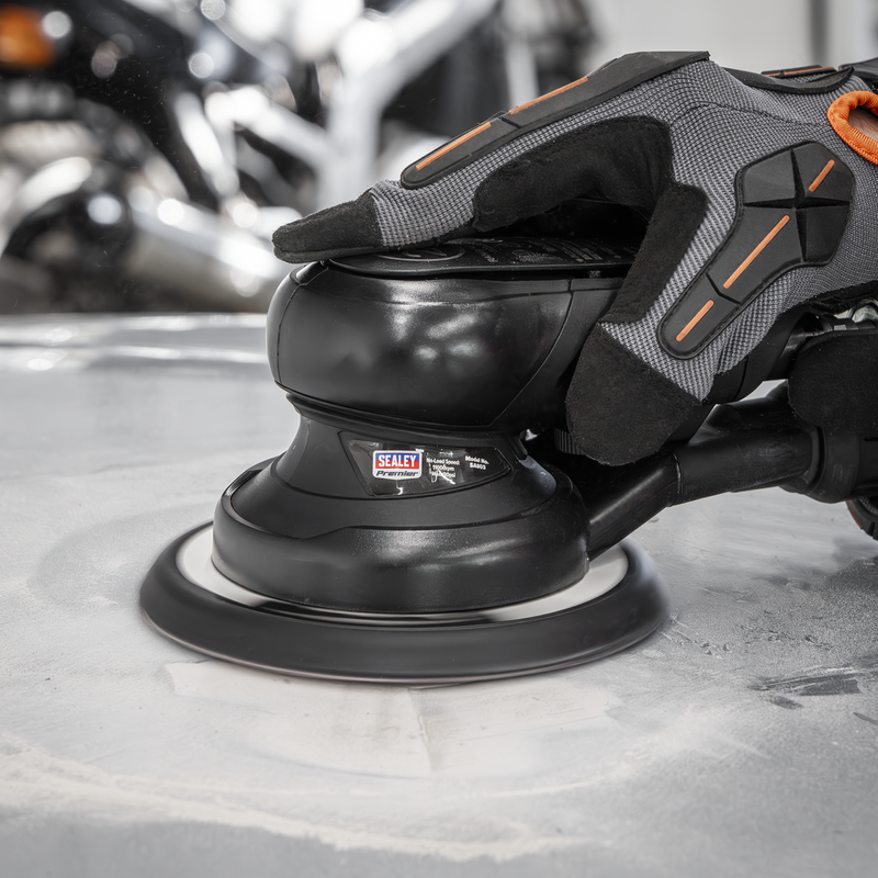 Sealey Premier Air Palm Orbital Sander Ø150mm 11000rpm SA803