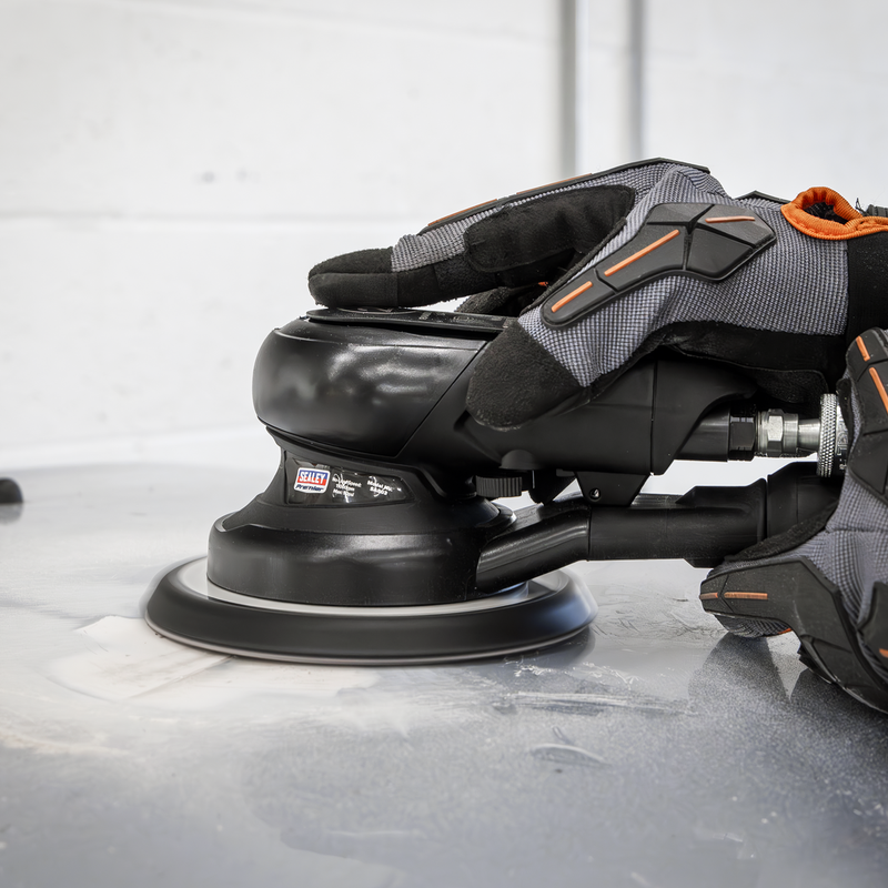 Sealey Premier Air Palm Orbital Sander Ø150mm 11000rpm SA803