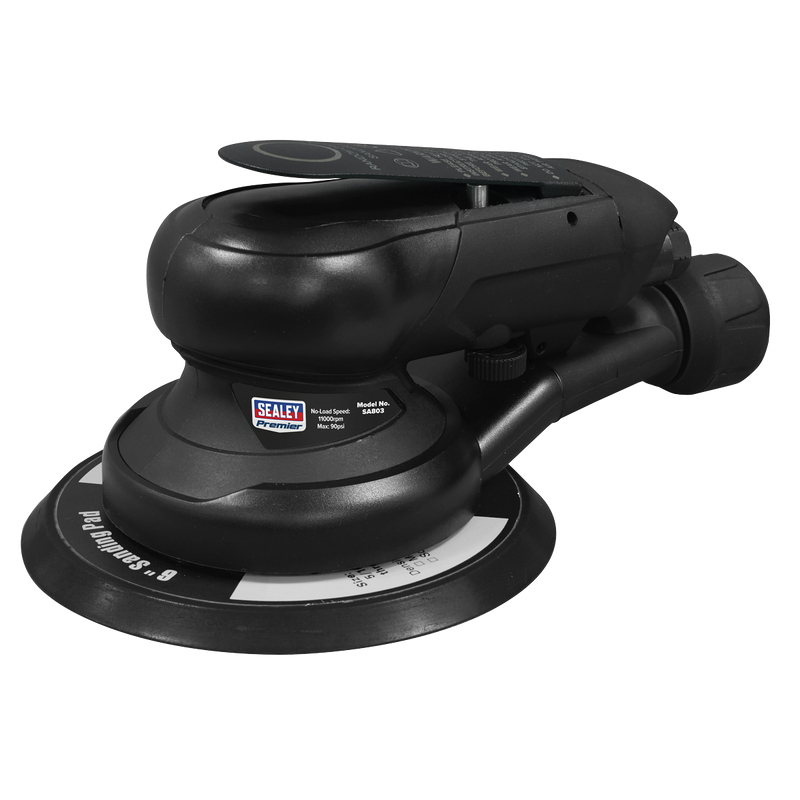 Sealey Premier Air Palm Orbital Sander Ø150mm 11000rpm SA803
