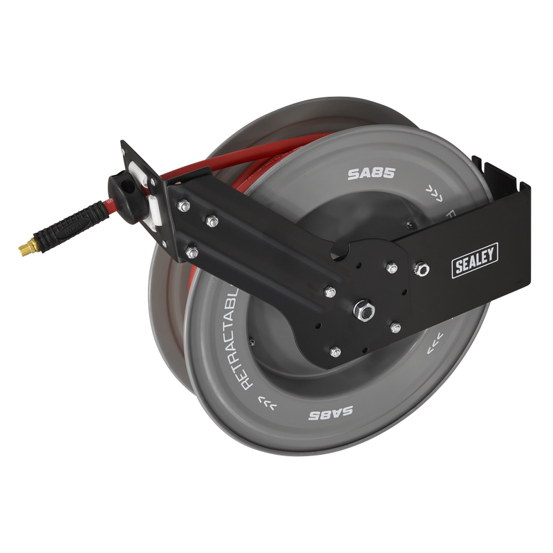 Sealey 20m Retractable Rubber Air Hose Reel 10mm ID